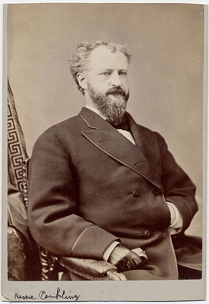 Roscoe Conkling (1829-88), US Senator (albumen photo)