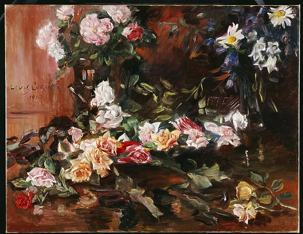 Roses, 1910 (oil on canvas)