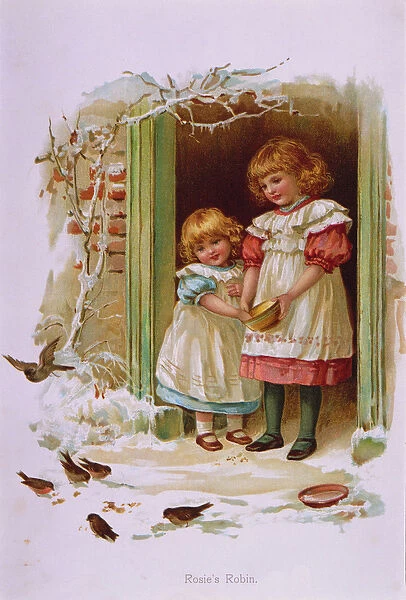 Rosies Robin, late 19th century (colour lithograph)