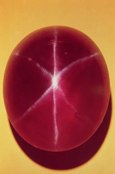 Framed Print : The Rosser Reeves Star Ruby (ruby)