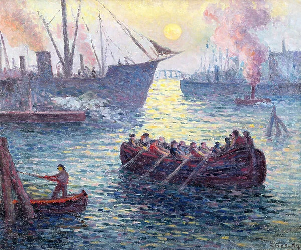 Rotterdam, the Port, 1907
