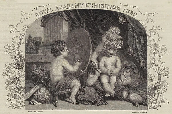 Royal Academy Exhibition 1850 (engraving)