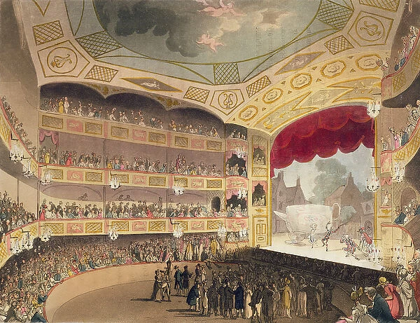 Royal Circus from Ackermanns Microcosm of London'