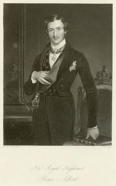 His Royal Highness Prince Albert (engraving)