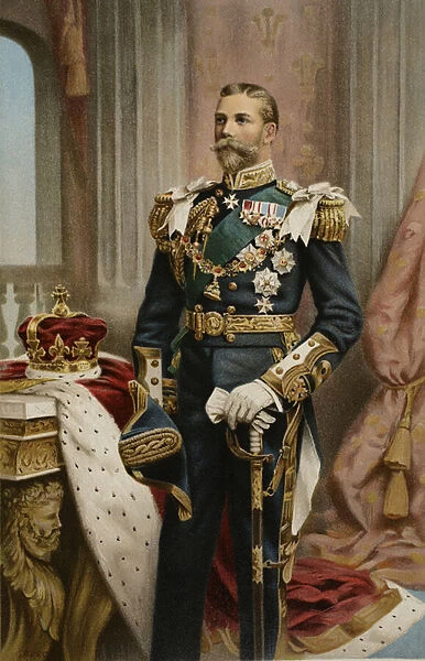 His Royal Highness the Prince of Wales, from The Illustrated London News