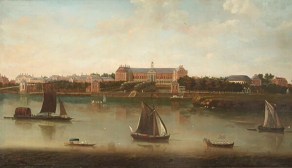 The Royal Hospital Chelsea (oil on canvas)