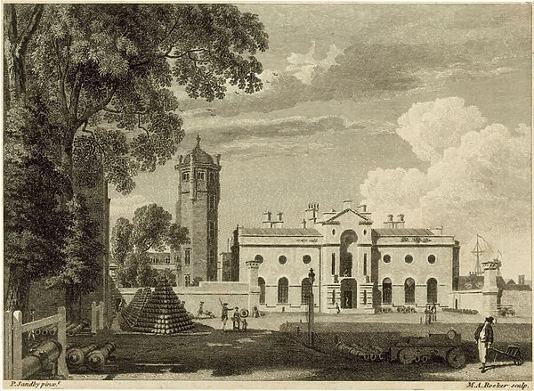 Royal Military Academy in Woolwich (engraving)