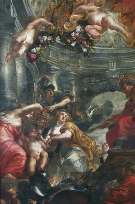 Framed Print : The Rubens ceiling