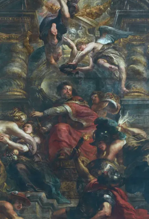 Framed Print : The Rubens ceiling