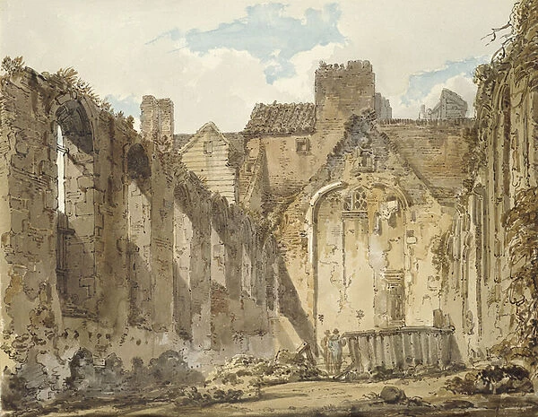 The Ruins of the Chapel in the Savoy Palace, London, c. 1795-96