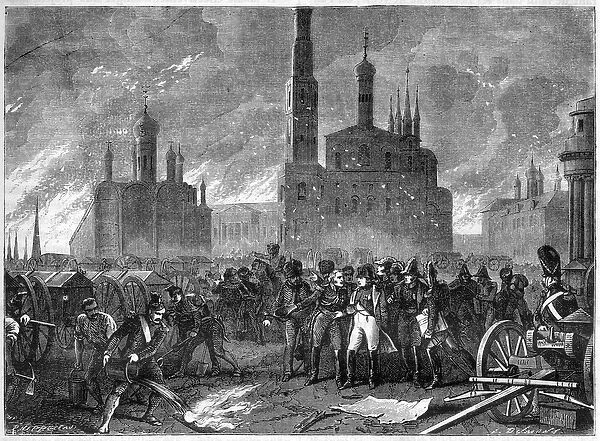 Russia Campaign 1812 - General Jean Ambroise Baston de Lariboisiere urges Napoleon to