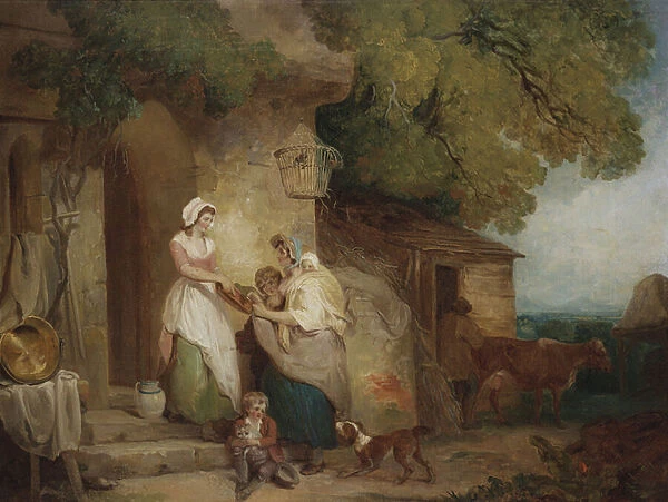 Rustic Benevolence, 1791 (oil on canvas)