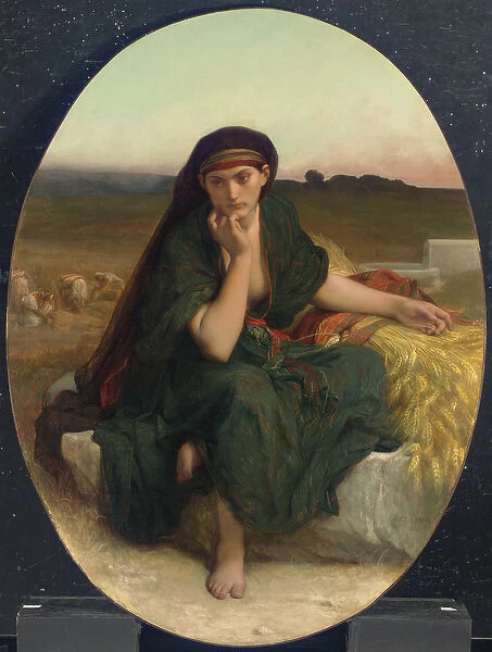 Ruth Revenant des Champs (Ruth en Repos), 1868 (oil on canvas)