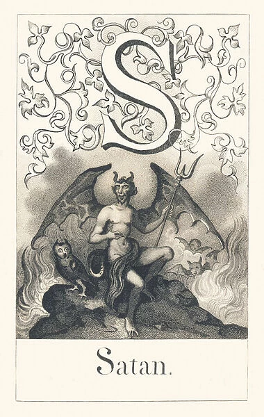 S: Satan. 6523498 S: Satan by French School, 