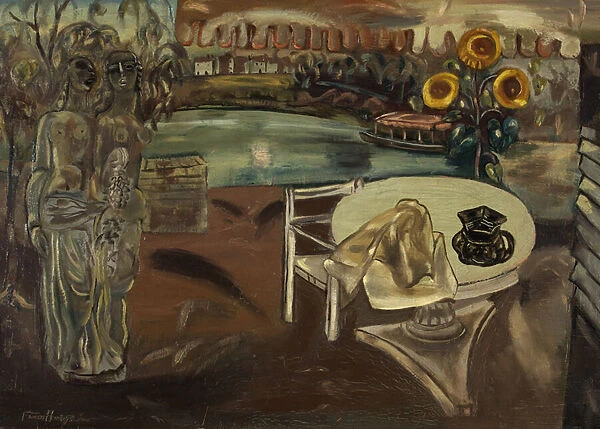 Sabrinas Garden, c. 1934 (oil on canvas)