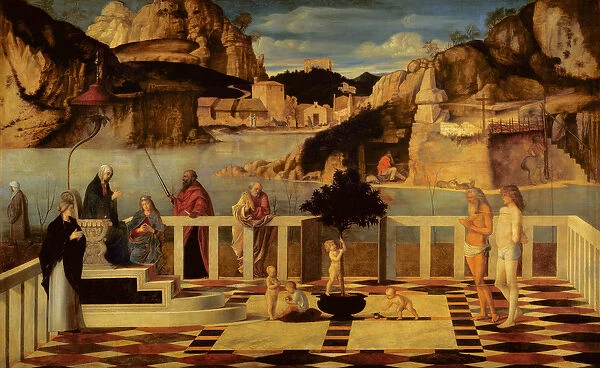 Sacred Allegory, c. 1487 (oil on panel)