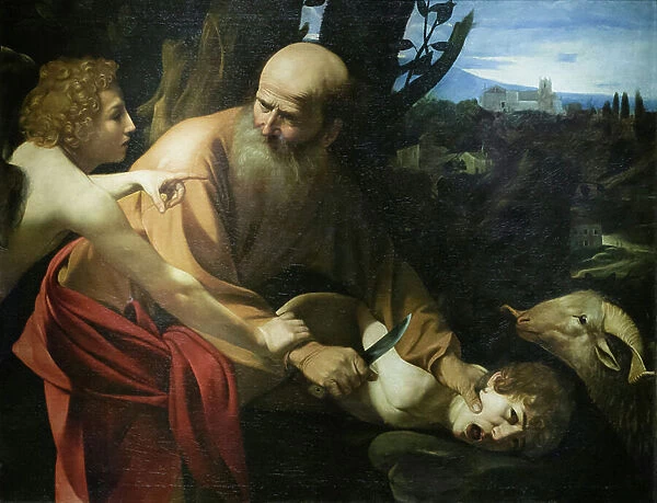 Sacrifice of Isaac, 1603-04 circa (oil on canvas)