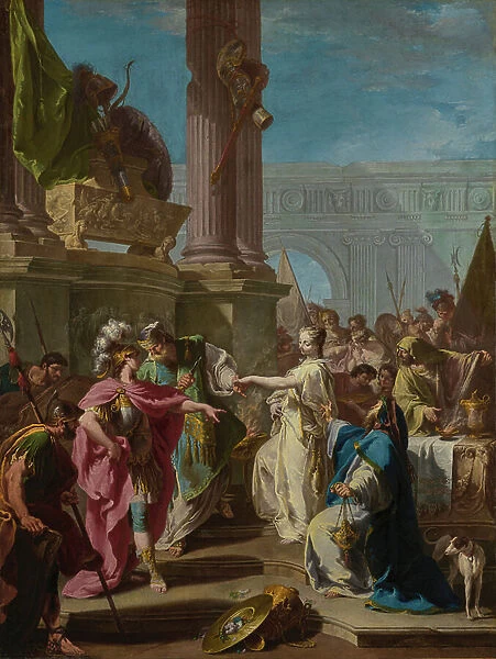 The Sacrifice of Polyxena, c. 1733-34 (oil on canvas)