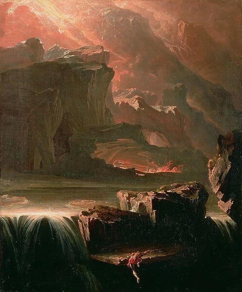 Sadak in Search of the Waters of Oblivion, 1812 (oil on canvas)
