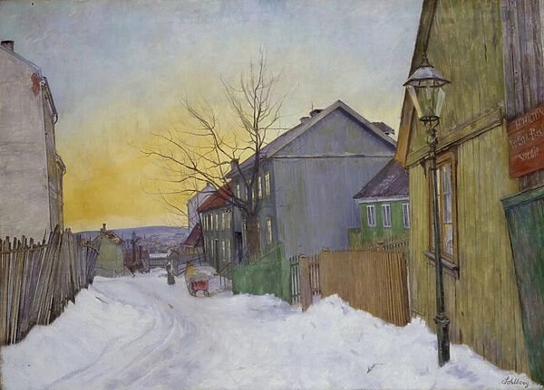 Sagene, 1911 (oil on canvas)