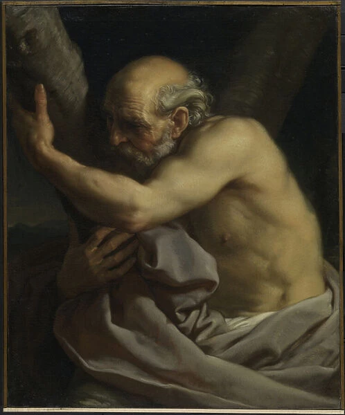 Saint Andrew, 1740-43 (oil on canvas)