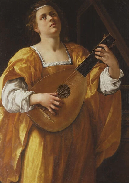 Saint Cecilia, 1620 (oil on canvas)