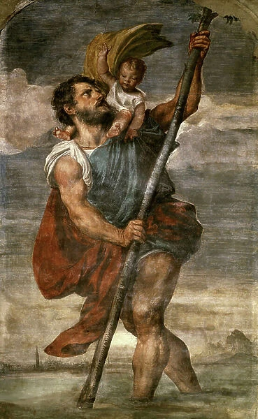 Saint Christopher, 1523-24 (fresco)