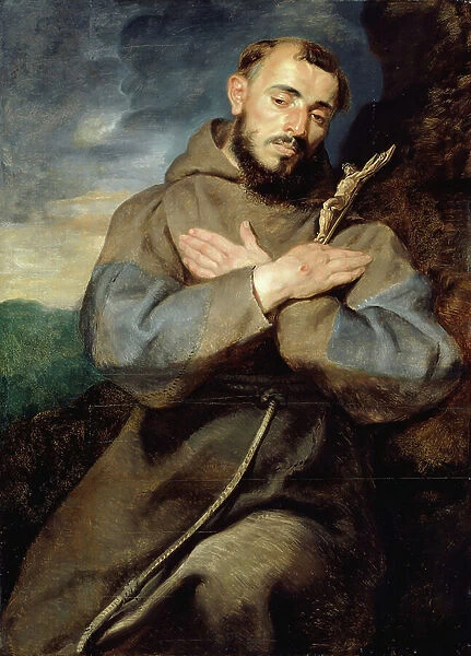 Saint Francis, c.1615 (oil on panel)