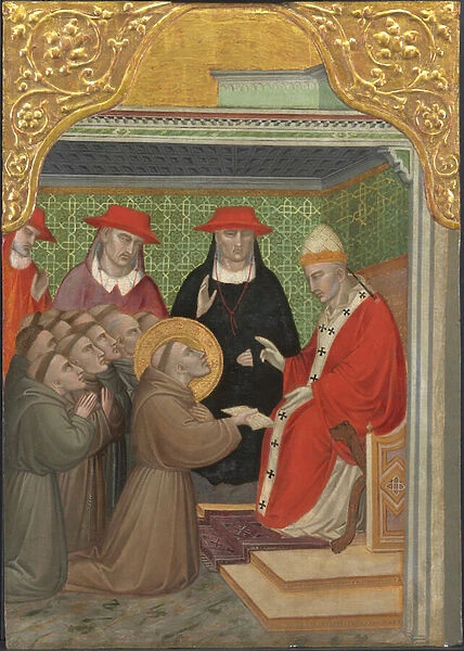 Saint Francis before the Pope (Confirmation of the Franciscan Rule)