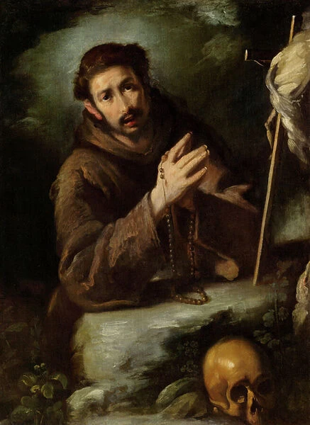 Saint Francis in Prayer, c. 1620 / 1630 (oil on canvas)