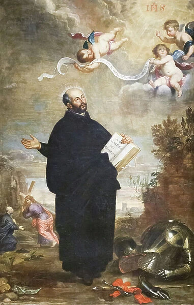Saint Ignatius of Loyola (oil on canvas)