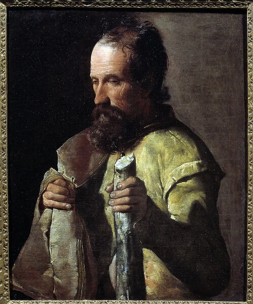 Saint James the Minor. Painting by Georges De La Tour (1593-1652), 17th century
