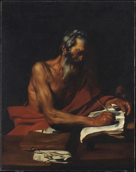 Saint Jerome, 1614-15 (oil on canvas)