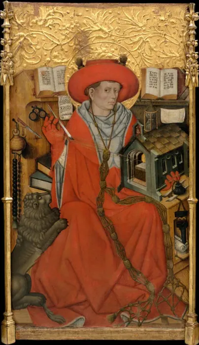 Framed Print : Saint Jerome in his Study
