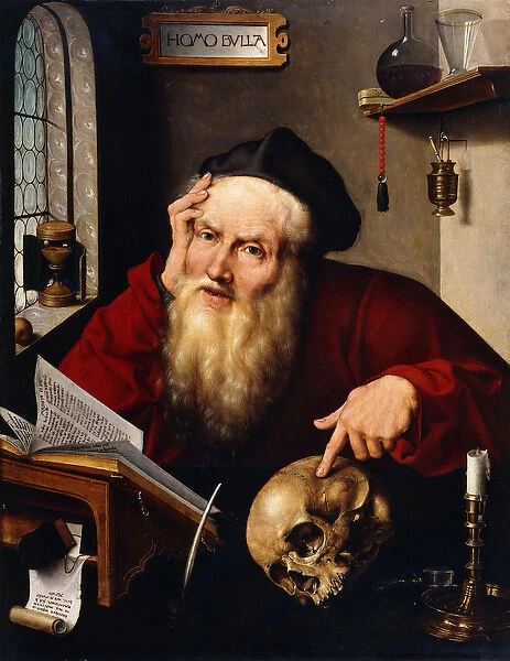 Saint Jerome in his Study, (oil on canvas)