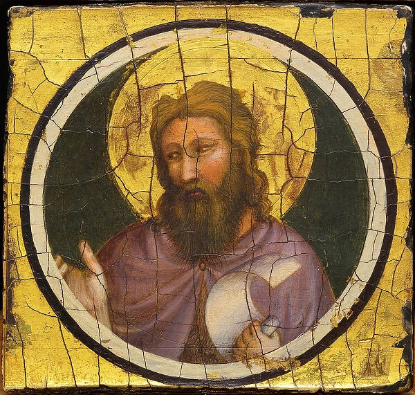 Saint John the Baptist par Giotto di Bondone (1266-1377)
