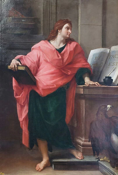 Saint John the evangelist, 1660-80 (oil on canvas)