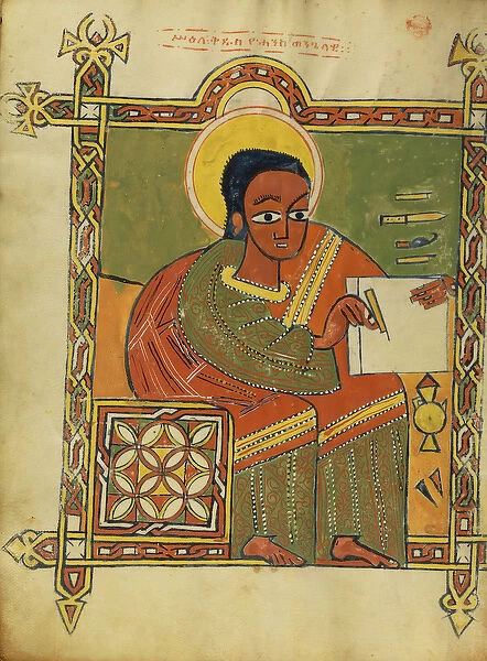 Saint John from the Gospel Book, 1504-5 (tempera on parchment)