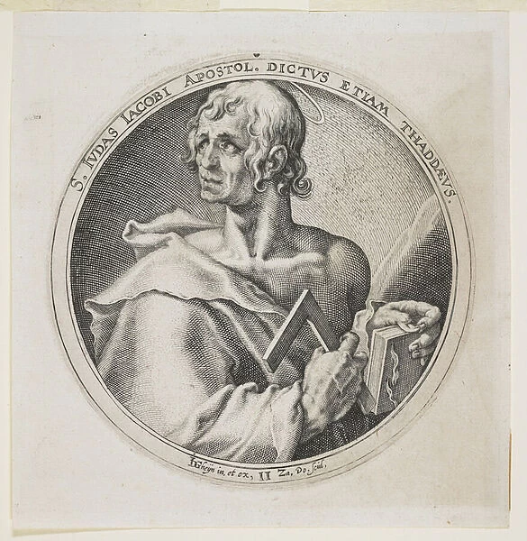 Saint Jude, 1591-92 (engraving)