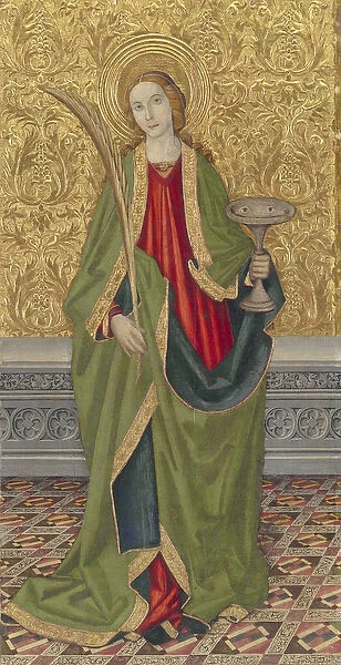 Saint Lucy, c. 1500 (oil on panel)