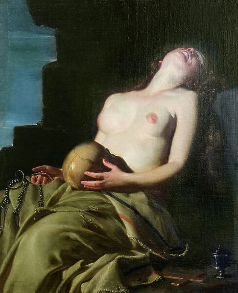 Saint Mary Magdalene penitent, 1625-27 (oil on canvas)