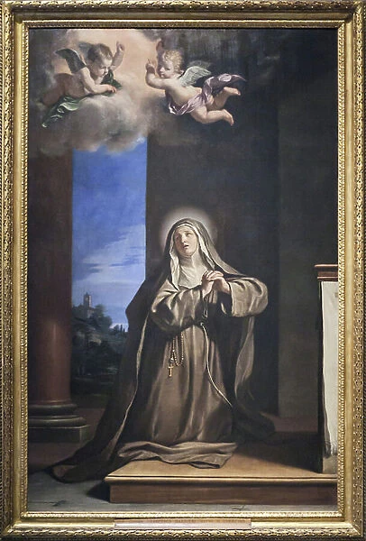 Saint Mary Magdalene Penitent (oil on canvas)