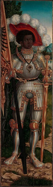 Saint Maurice, c. 1520-25 (oil on linden)