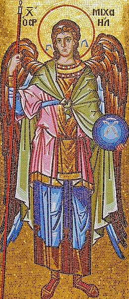 Saint Michael the Archangel, Kykkos Monastery, Cyprus (mosaic)