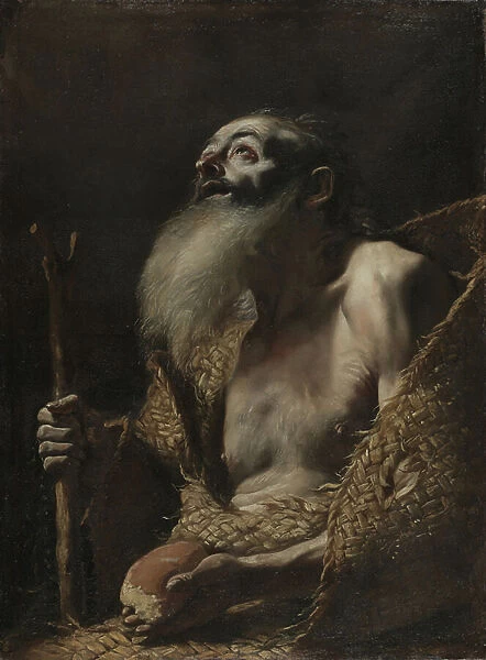 Saint Paul the Hermit, c.1662-64 (oil on canvas)