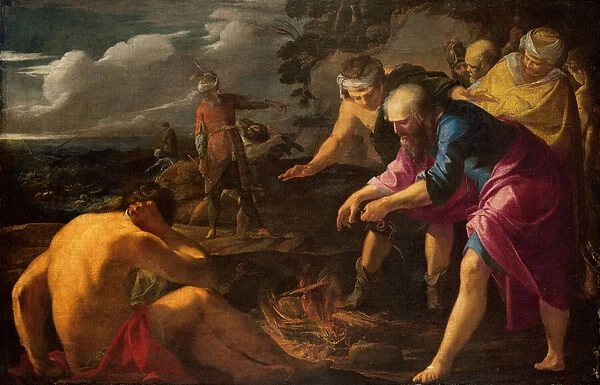Saint Paul Shipwrecked on Malta (oil on canvas)