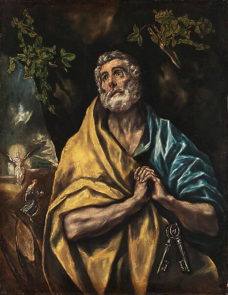 Saint Peter Repentant, c. 1590 (oil on canvas)