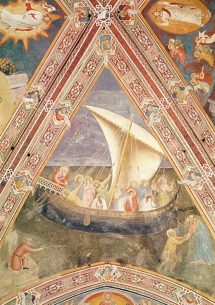 Saint Peters Boat, c. 1366-1368 (fresco)