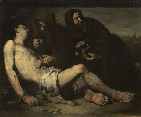 Saint Sebastian, Martyr, c. 1865 (oil on canvas)