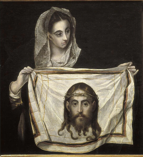 Saint Veronica and the veil, 1577-78 (oil on canvas)